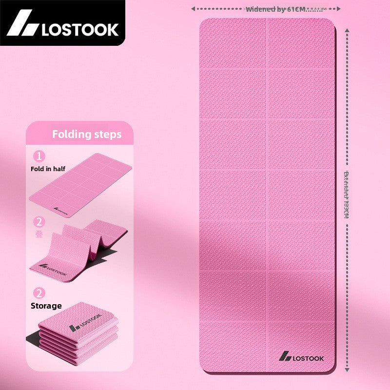 Tapis de Yoga Pliable Antidérapant
