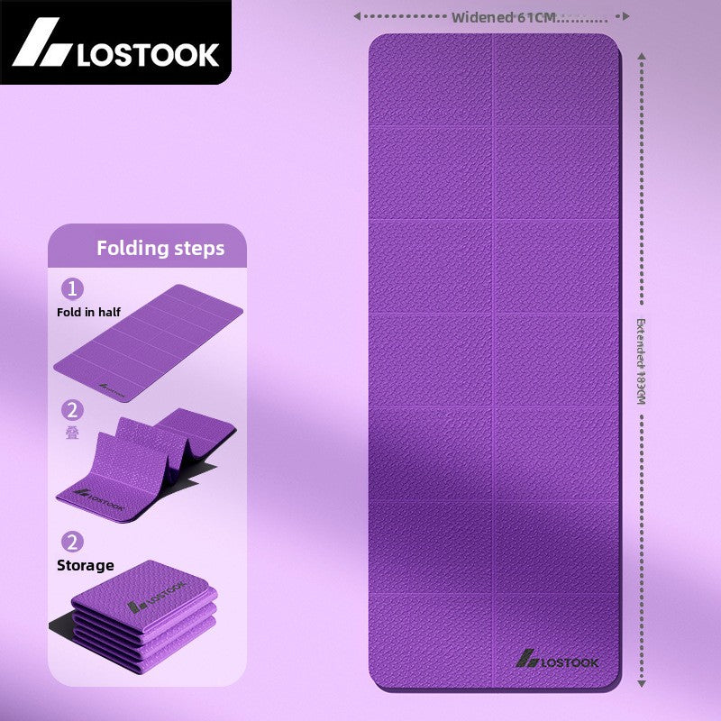 Tapis de Yoga Pliable Antidérapant