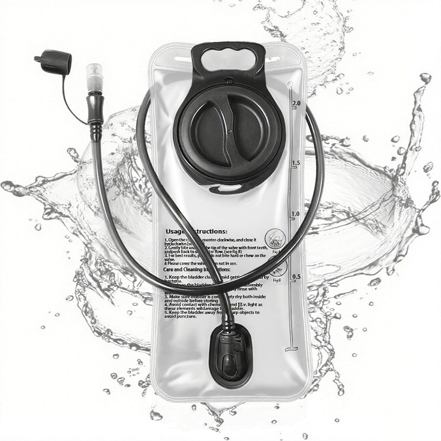 Sac à Eau Pliable 2L pour Randonnée et Sport Outdoor